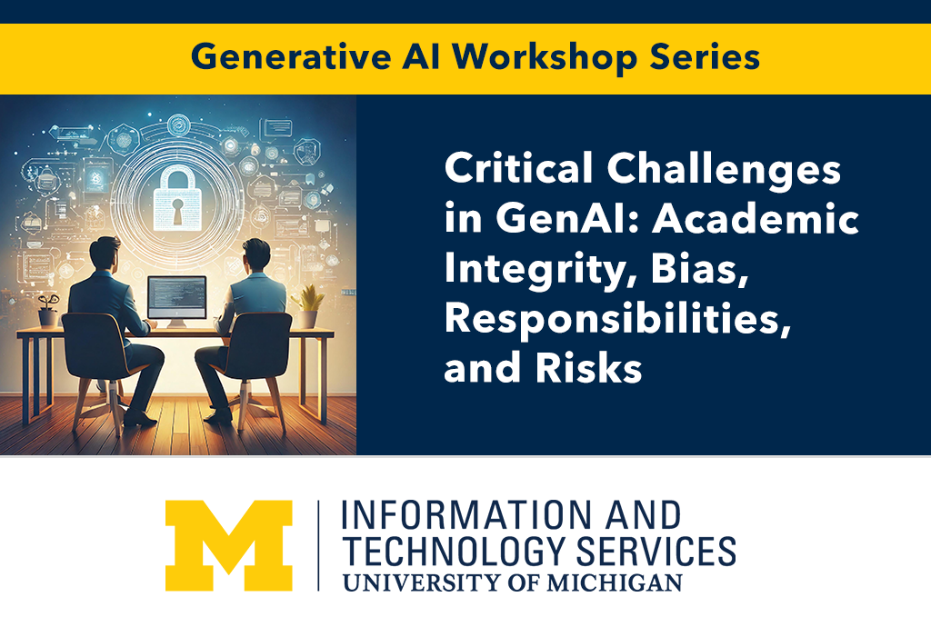 Graphic Critical Challenges in Generative AI: Academic Integrity