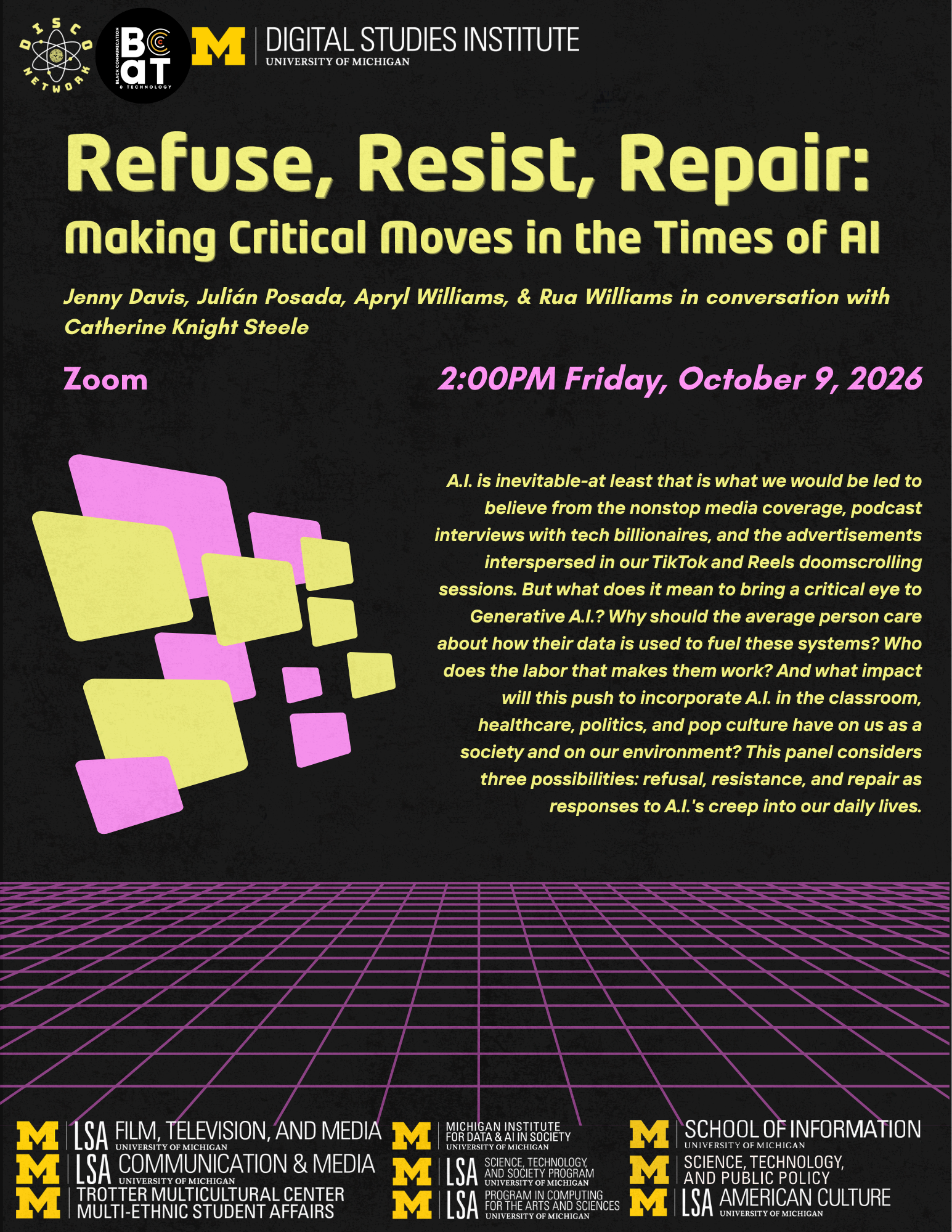 Event poster for “Refuse