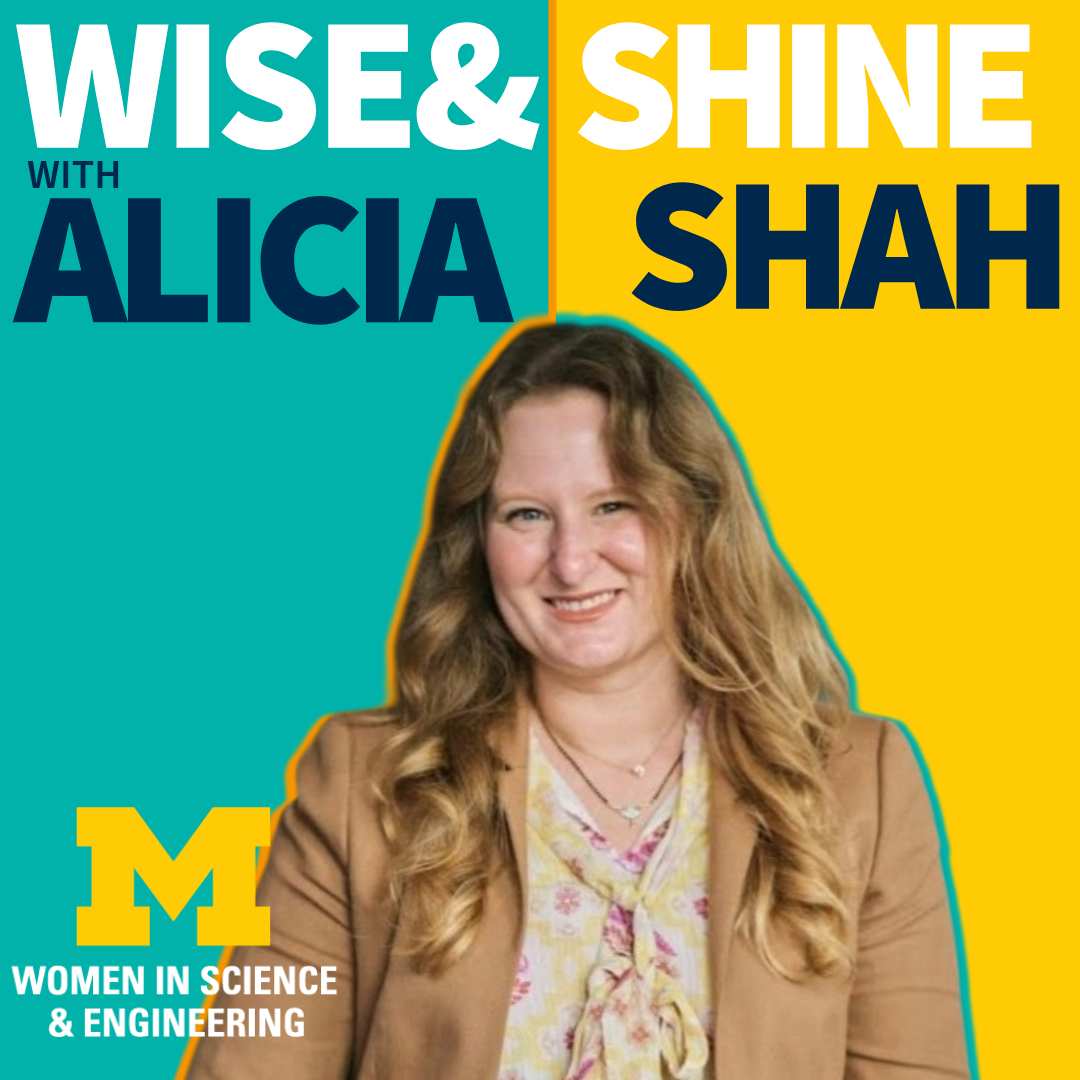 photo of woman wearing a floral shirt and blazer with a solid yellow and teal background